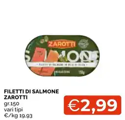 Mercatò Local Filetti di salmone Zarotti offerta