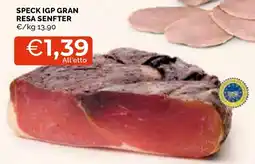 Mercatò Local Speck IGP Gran Resa Senfter offerta