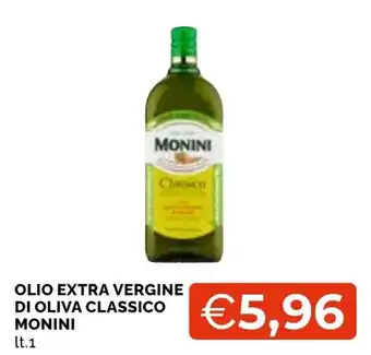 Olio extra vergine di oliva classico Monini