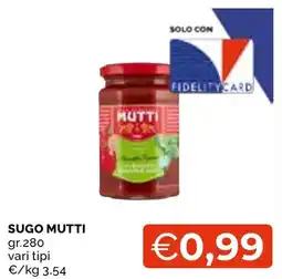 Mercatò Local Sugo Mutti offerta