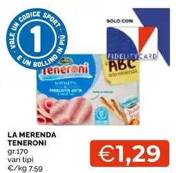 Mercatò Local La merenda Teneroni offerta