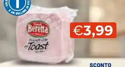 Mercatò Local Beretta Prosciutto Cotto al Toast offerta