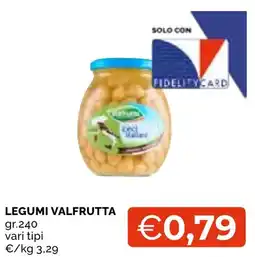 Mercatò Local Legumi Valfrutta offerta