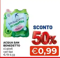 Mercatò Local Acqua San Benedetto offerta