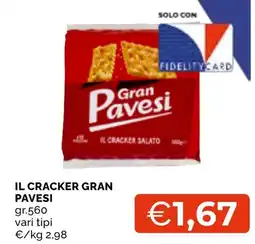 Mercatò Local Il cracker gran pavesi offerta