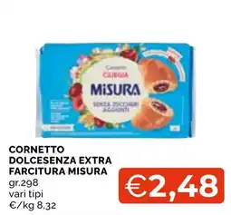 Mercatò Local Cornetto Dolcesenza Extra Farcitura Misura offerta
