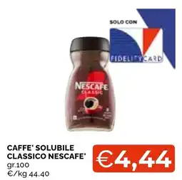 Mercatò Local Caffè solubile classico Nescafe' offerta