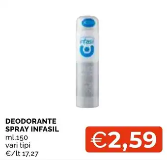 Mercatò Local Deodorante spray infasil offerta