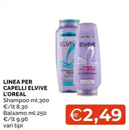 Mercatò Local Linea per capelli Elvive L'Oréal offerta