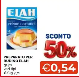 Mercatò Local Preparato per budino Elah offerta