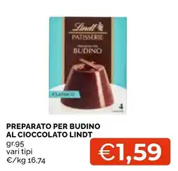 Mercatò Local Preparato per budino al cioccolato Lindt offerta