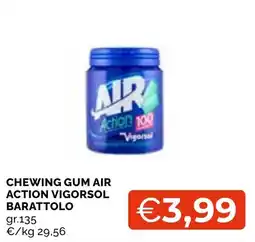 Mercatò Local Chewing gum air action vigorsol offerta