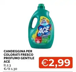 Mercatò Local Candeggina per colorati fresco profumo gentile Ace offerta