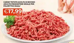 Mercatò Local Carne tritata scelta di bovino adulto piemontese offerta