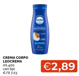 Mercatò Local Crema corpo Leocrema offerta