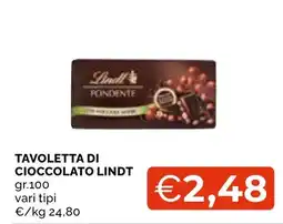 Mercatò Local Tavoletta di cioccolato Lindt offerta