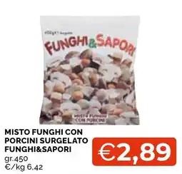 Mercatò Local Misto funghi con porcini surgelato Funghi&Sapori offerta