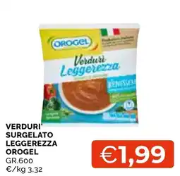 Mercatò Local Verduri' Leggerezza Orogel offerta
