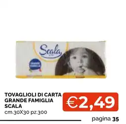 Mercatò Local Tovaglioli di carta grande famiglia Scala offerta