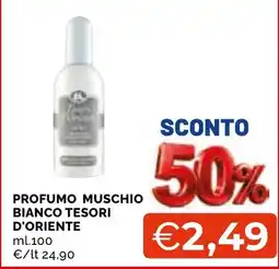 Mercatò Local Profumo muschio bianco tesori d'oriente offerta
