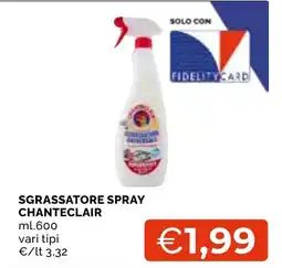Mercatò Local Sgrassatore spray Chanteclair offerta