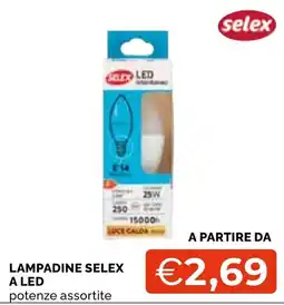 Mercatò Local Lampadine Selex a LED offerta