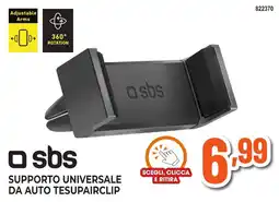 Expert Di Lella sbs supporto universale da auto tesupairclip offerta