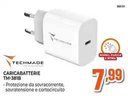 Expert Di Lella Caricabatterie Techmade offerta