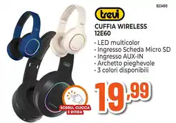 Expert Di Lella Cuffia wireless Trevi 12E60 offerta