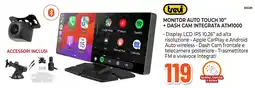 Expert Di Lella Trevis Monitor Auto Touch 10" + Dash Cam Integrata ATM1000 offerta