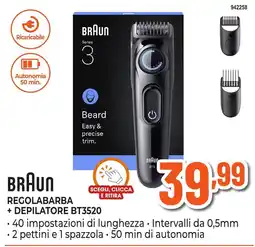 Expert Di Lella BRAUN REGOLABARBA offerta