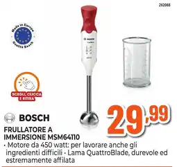 Expert Di Lella Bosch frullatore a immersione offerta