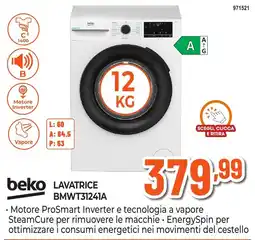 Expert Di Lella Beko lavatrice BMWT31241A offerta