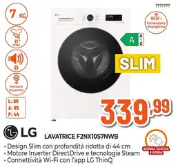Expert Di Lella LG Lavatrice F2NX10S7NWB offerta