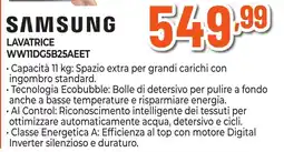 Expert Di Lella Samsung lavatrice offerta