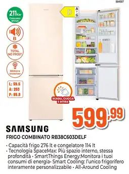 Expert Di Lella Samsung frigo combinato RB38C603DELF offerta