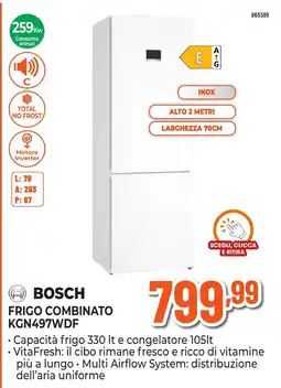 Expert Di Lella Bosch frigo combinato offerta