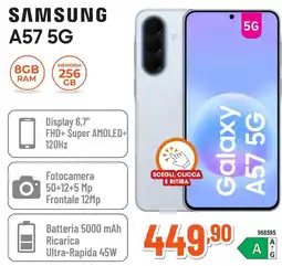 Expert Di Lella Samsung Galaxy A57 5G offerta