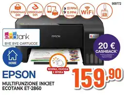 Expert Di Lella Epson multifunzione inkjet ecotank et-2860 offerta