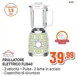 Expert Di Lella DCG frullatore elettrico FL1540 offerta