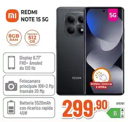 Expert Di Lella Redmi Note 15 5G offerta