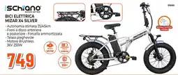Expert Di Lella Bici elettrica Mizar X4 Silver Schiano offerta
