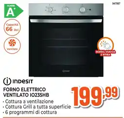 Expert Di Lella Forno elettrico ventilato Indesit offerta