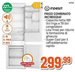 Expert Di Lella Frigo combinato Indesit offerta