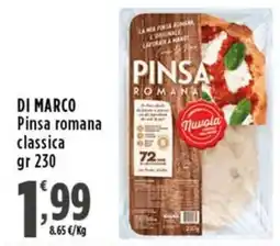 Rossotono Carrefour Pinsa romana classica offerta
