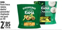 Rossotono Carrefour Gioiaverde Rana Pasta fresca ripiena duetto offerta