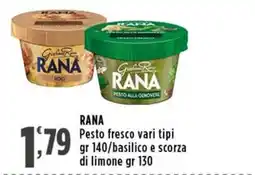 Rossotono Carrefour Rana Pesto fresco offerta