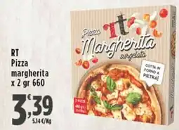 Rossotono Carrefour Pizza Margherita surgelata offerta