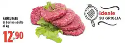 Rossotono Carrefour Hamburger di Bovino adulto offerta