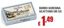 Risparmio Supermercati Burro Sore sina offerta